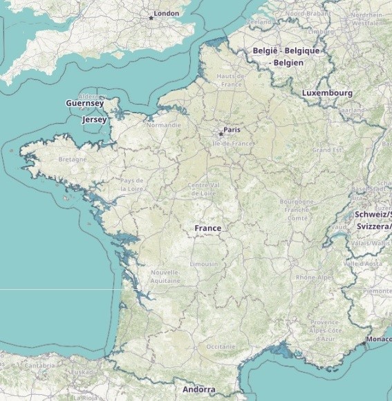 Limite maritime du littoral français