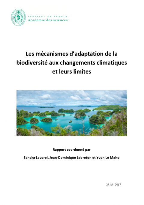 Les mécanismes d’adaptation de la biodiversité aux changements climatiques et leurs limites