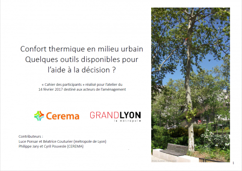 Confort thermique en milieu urbain : Quelques outils disponibles pour l’aide à la décision ?