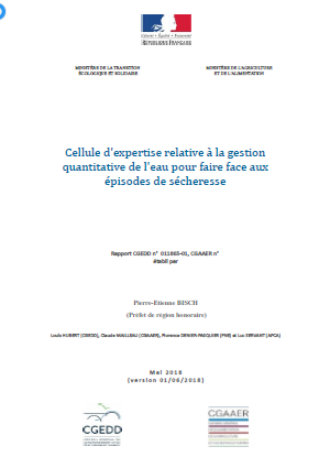 Cellule d'expertise relative à la gestion quantitative de l'eau