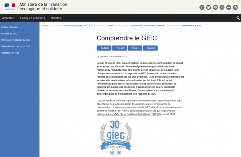 Comprendre le Giec