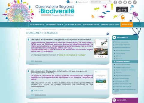 Observatoire régional de la biodiversité PACA