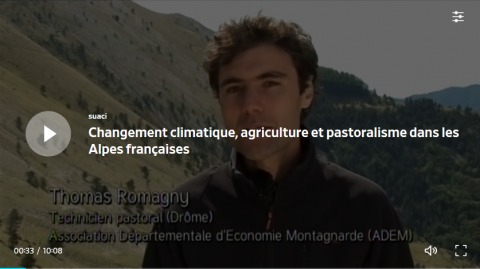 Changement climatique, agriculture et pastoralisme dans les Alpes françaises