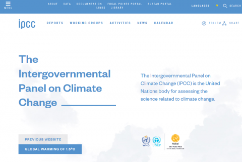 The Intergovernmental Panel on Climate Change