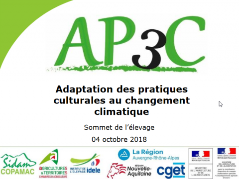 Adaptation des pratiques  culturales au changement  climatique