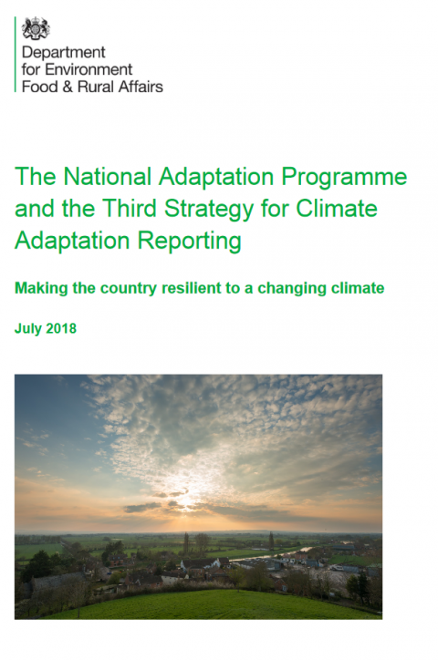 The National Adaptation Programme and the Third Strategy for Climate Adaptation Reporting: Making the country resilient to a changing climate