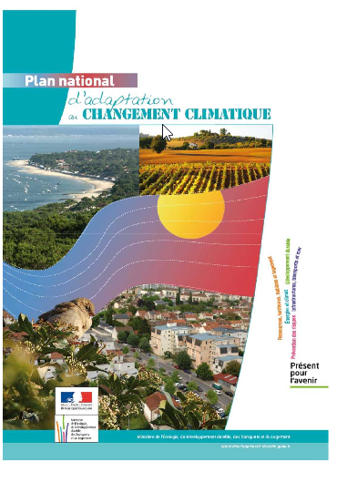 Plan national d'adaptation au changement climatique _ 2011-2015