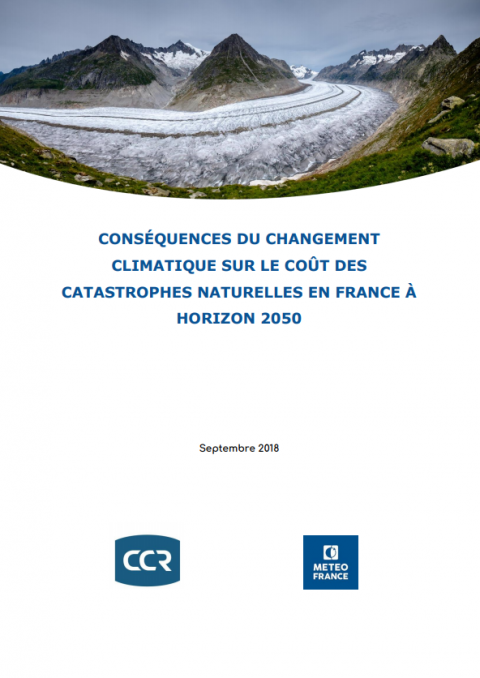 Conséquences du changement climatique sur le coût des catastrophes naturelles en France à horizon 2050