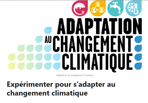 Expérimenter pour s’adapter au changement climatique