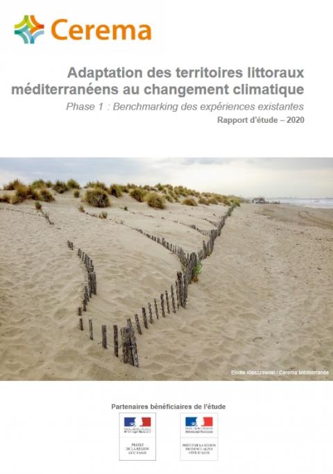 Couverture ouvrage Adaptation des territoires littoraux méditerranéens au changement climatique