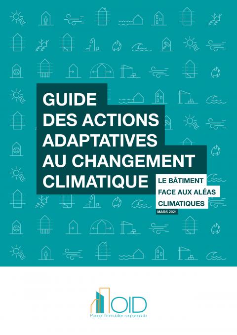 Couverture du Guide des actions adaptatives au changement climatique