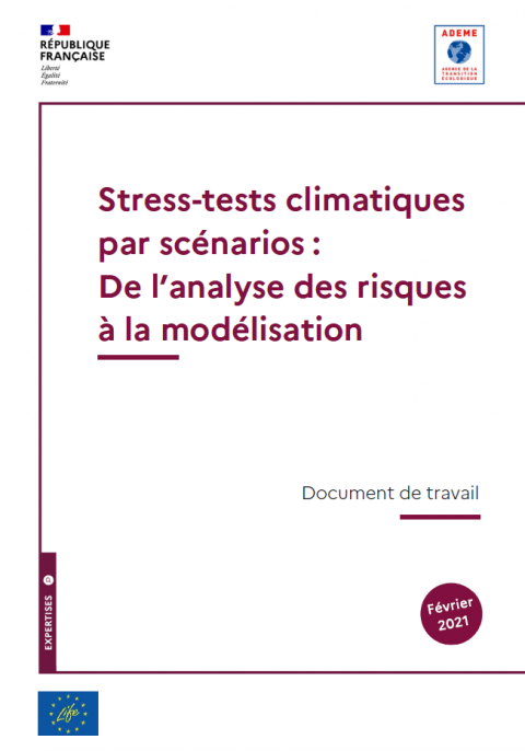 Stress-tests climatiques par scénarios : de l'analyse des risques à la modélisation
