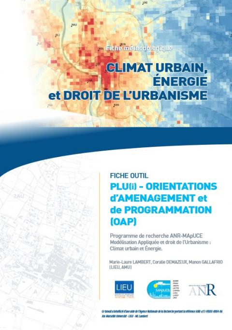 climat urbain, énergie et droit de l'urbanisme OAP